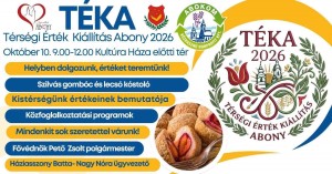 TÉKA 2026 – Térségi Érték Kiállítás plakát