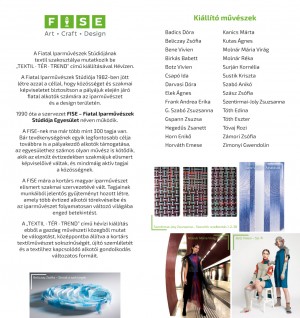 FISE „TEXTIL · TÉR · TREND” Hévíz plakát