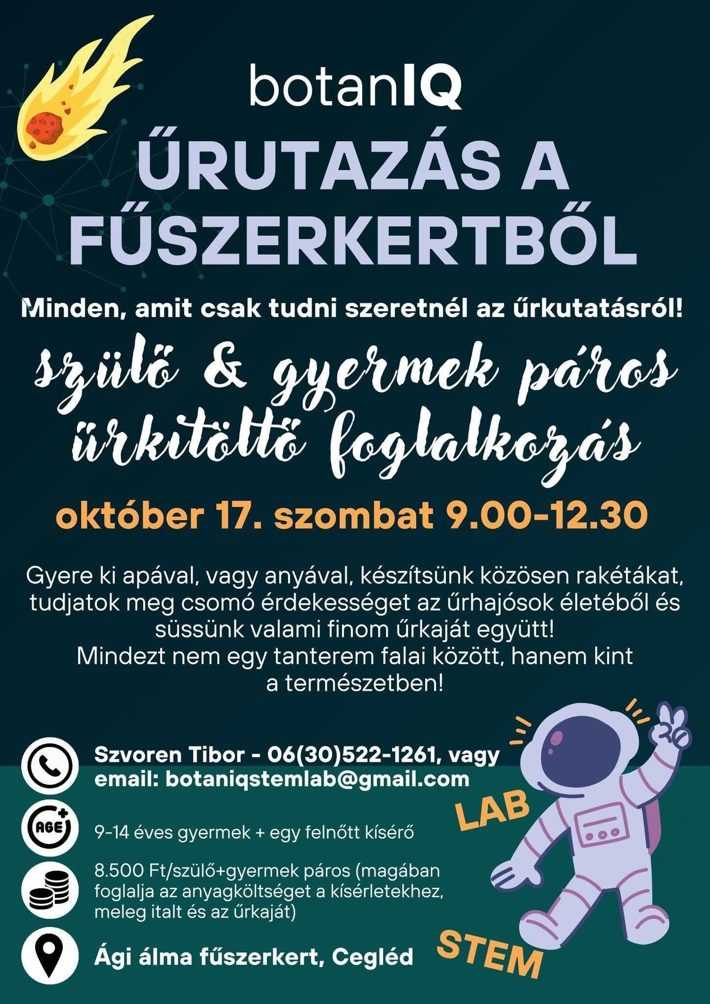 Űrutazás a fűszerkertből