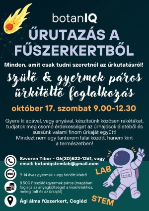 Űrutazás a fűszerkertből plakát