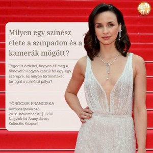 Közönségtalálkozó plakát