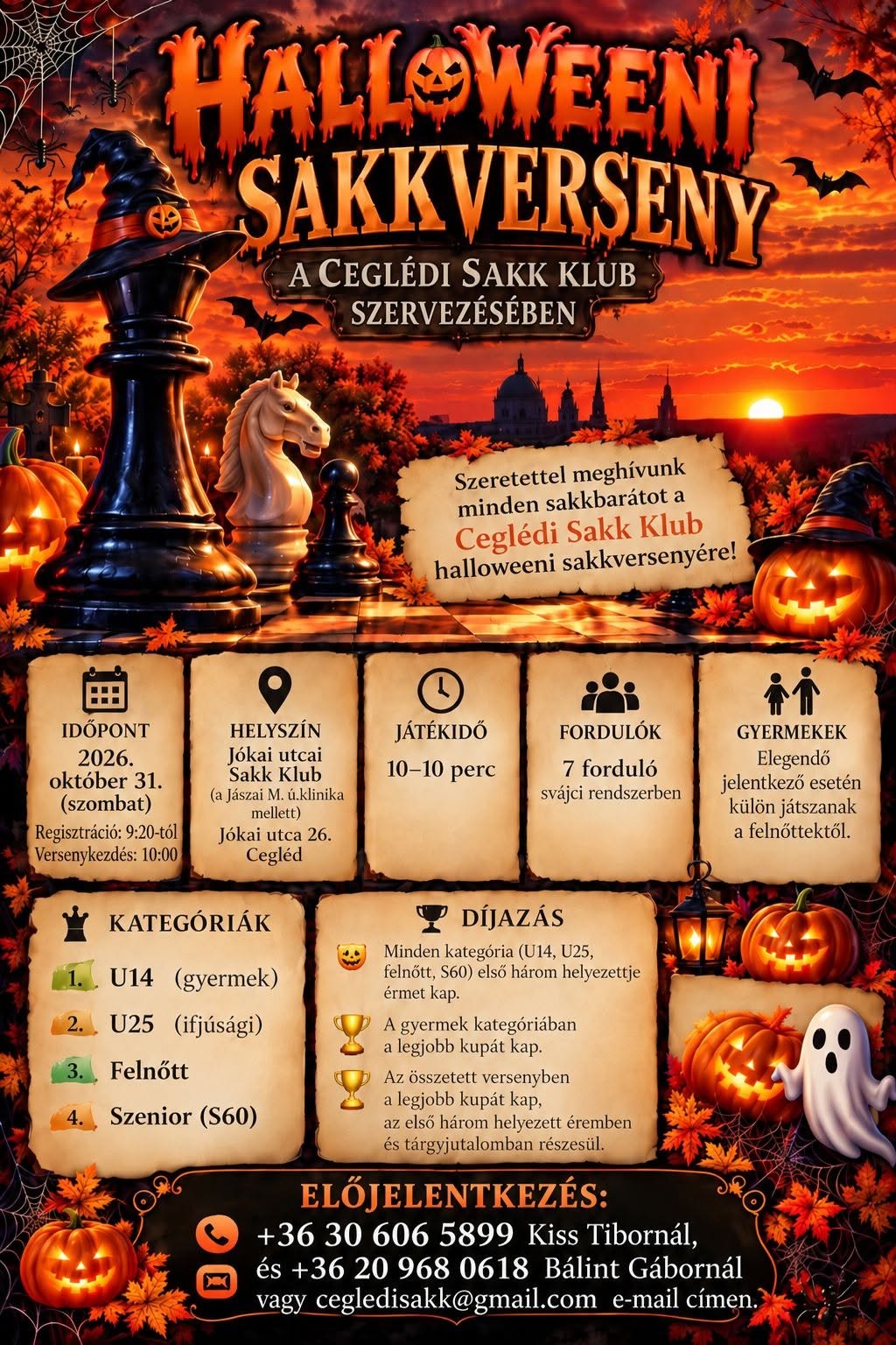 HALLOWEENI SAKKVERSENY
